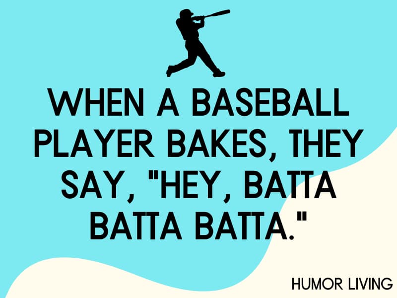 Baseball batter swinging.