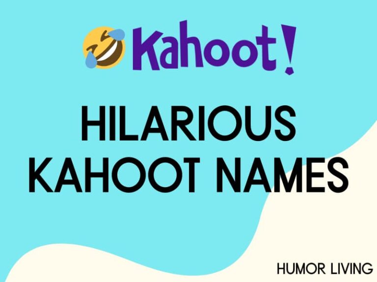 150+ Hilarious Kahoot Names (Funny and Inappropriate) Humor Living