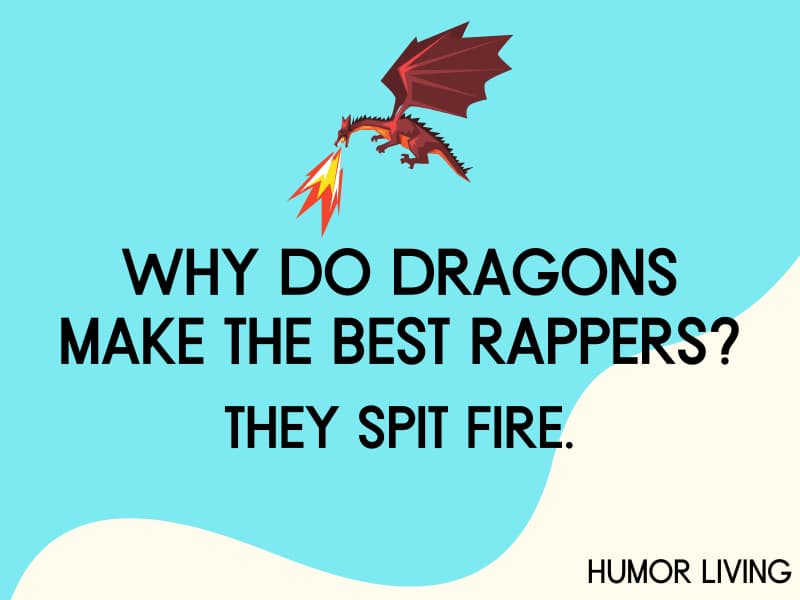 Dragon spitting fire.