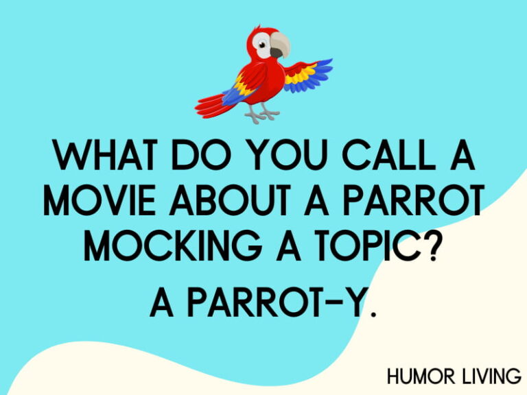 30+ Hilarious Parrot Jokes to Make You Laugh Humor Living